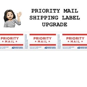 Priority Mail®‎ Shipping Label Upgrade